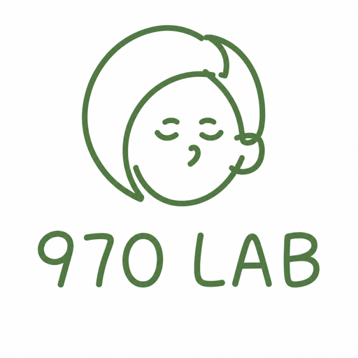 970 LAB 线条人物品牌头像